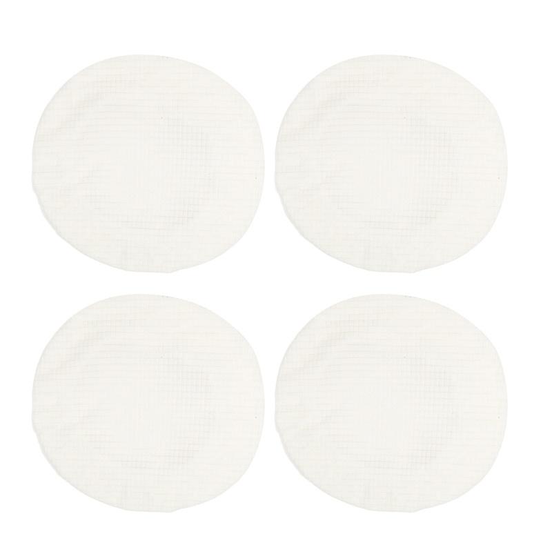 4pcs Adjustable Round Stool Cover Removable & Washable Chair Protector Stretch Fabric Fit Multiple for Home Decor