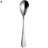 Coffee Spoon Non-slip Mirror Polished Unbreakable Rustproof Long Handle Stirring Stainless Steel Dishwasher Safe Dessert