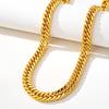 Вьетнамское песочное золото ожерелье имитация золота тренд переплетающаяся цепь роскошный властный подарок ювелирное изделие