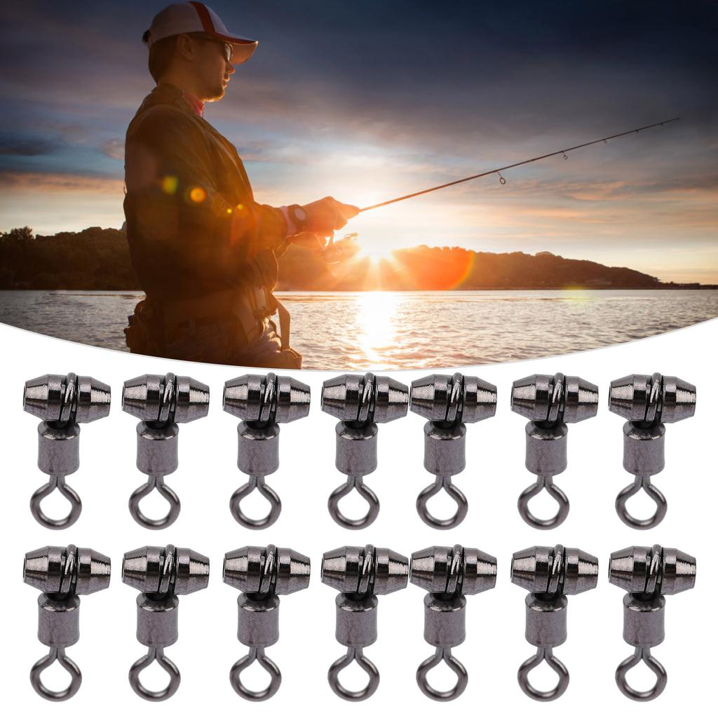 20 шт. Медная улучшенная версия Американский вертлюг с крючком Соединитель для снастей Рыболовное оборудование Овальный Средний