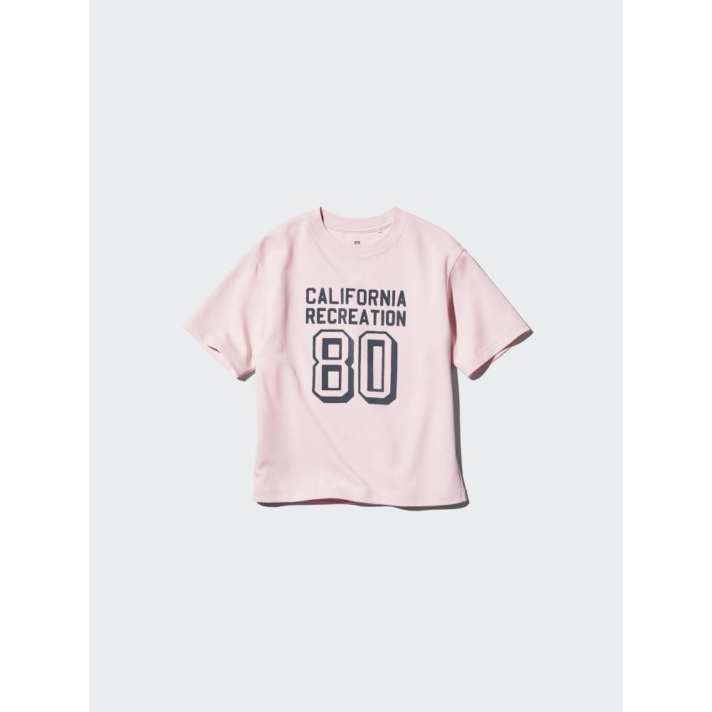 Uniqlo Футболка с графическим принтом Airism CoTTon с круглым вырезом