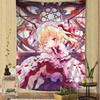 Проект Touhou Фландрская Алая Гобелен Аниме Гобелен Таро Хиппи Настенные Ковры Студенческая Стена Подвесные Листы Стена для Спальни Гобелен
