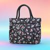 Lunch Bag for Women, Stylish Lunch Tote Bags with Cup Holder Reusable Lunch Bag for Work, Travel, Beach or Picnic,Lunch Box Gifts for Women Men
