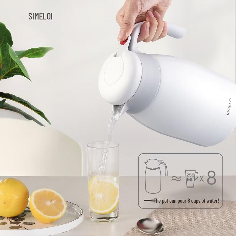Термос-бутылка Shimeile 2 л из нержавеющей стали с вакуумной изоляцией