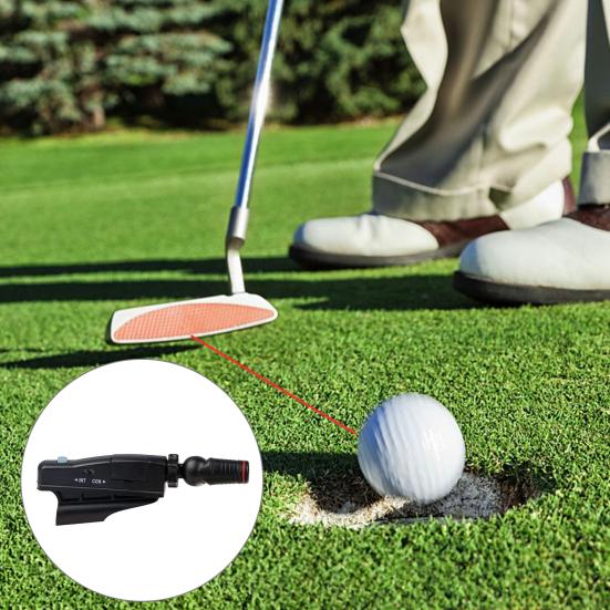 Indoor Golf Putting Training Aid Golf Putter Pointer Alignment Tools Line Aiming Device Golf Putting Posture Corrector for Swing Practice