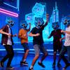 KPop Демон Охотники Синий Тигр Латексная Маска KPOP Женская Группа Демон Охотник Головной Убор Хэллоуин Косплей Реквизит Для Мероприятий Костюмная Вечеринка