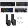 Gaming Keyboard Rack Wall Hanger Acrylic Universal Hooks Stand Mechanical