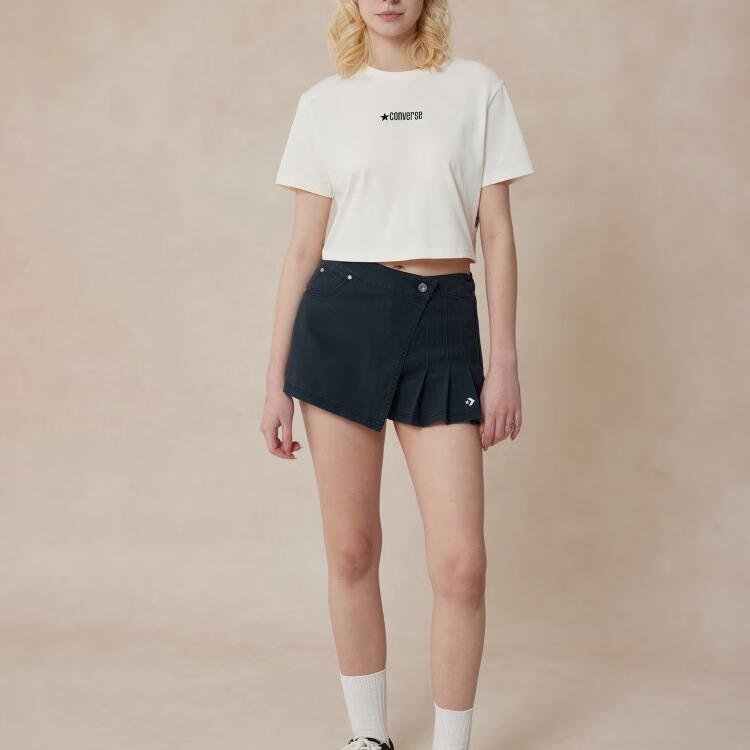 Новый кроп-топ Converse женский белый WCH607-W2Y