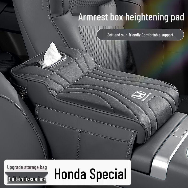 Подлокотник Honda, Подушка для сиденья автомобиля, Держатель для салфеток для Accord, Civic, CX-V, Breeze, Vezel