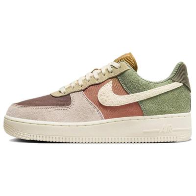 Женские кроссовки Air Force 1 Low '07 Lx цвета 'Oil Green' и 'Terra Blush' FZ3782-386