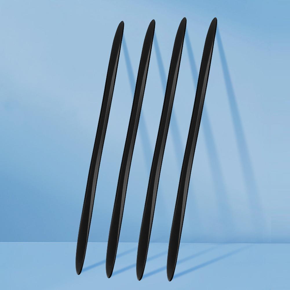 2 шт/4 шт 40 см автомобильный бампер дверь край колесо бровь зеркало заднего вида защита резиновый автомобильный протектор защита царапин наклейка отделочные полосы