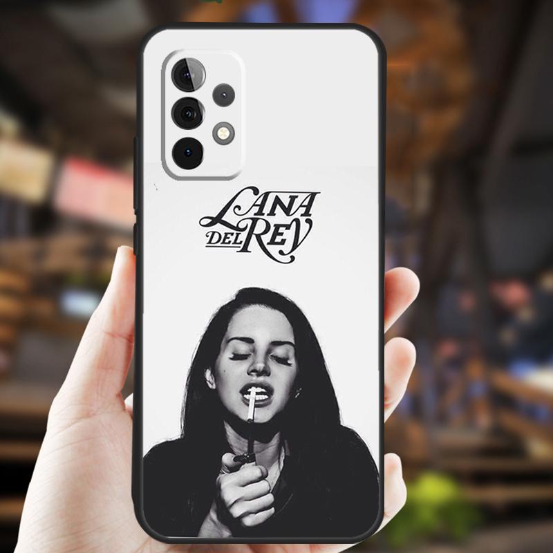Чехол для телефона Samsung Galaxy A26 A54 A14 A36 A16 A33 A56 A15 A55 A53 A35 A22 A32 A52 A34 A05 A06 с изображением певицы Ланы Дель Рей
