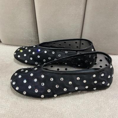 Модные туфли Мэри Джейн для женщин, плоские и удобные, балетки, новые стили для весны и лета 2024