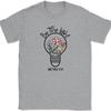 Be The Light Matthew 5 14 T-Shirt Christian Bible Jesus God Praise Worship Tee