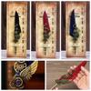 European Style Dipped In Water Pen Retro Punk Feather Pen Metal Signature Pen School Supplies