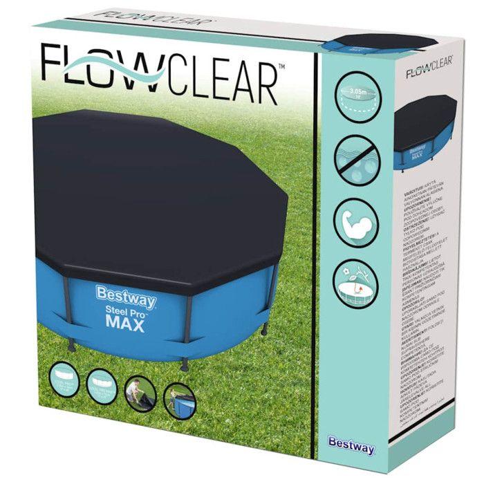 Bestway Flowclear couverture de piscine 305 cm