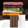 Chocolate Molds 6-Cavity Soap Molds With Scraper And 100 Bags Easy Release Mould For Baking Kitchen Home Chocolate Making Soap