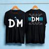 1990 Depeche Mode Violator US Tour Хлопковая футболка-подарок для фаната Памятная футболка Повседневная для улицы с принтом Мужские и женские футболки