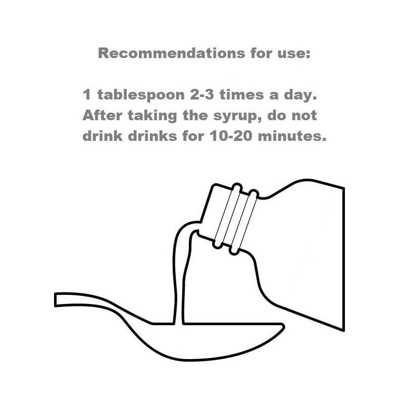 Cough Syrup Dietary Supplement Natural Organic New Life