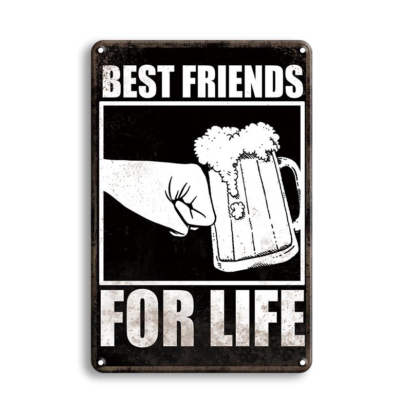 INEED вывеска для пива винтажный настенный декор металлическая жестяная вывеска ретро украшения тарелка табличка человек пещера клуб бар вывеска настенные художественные плакаты