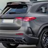 For Mercedes Benz GLC Class X254 AMG Line  2024 Rear Bumper Trim Lip Spoiler Fender Canards F Parts , Black