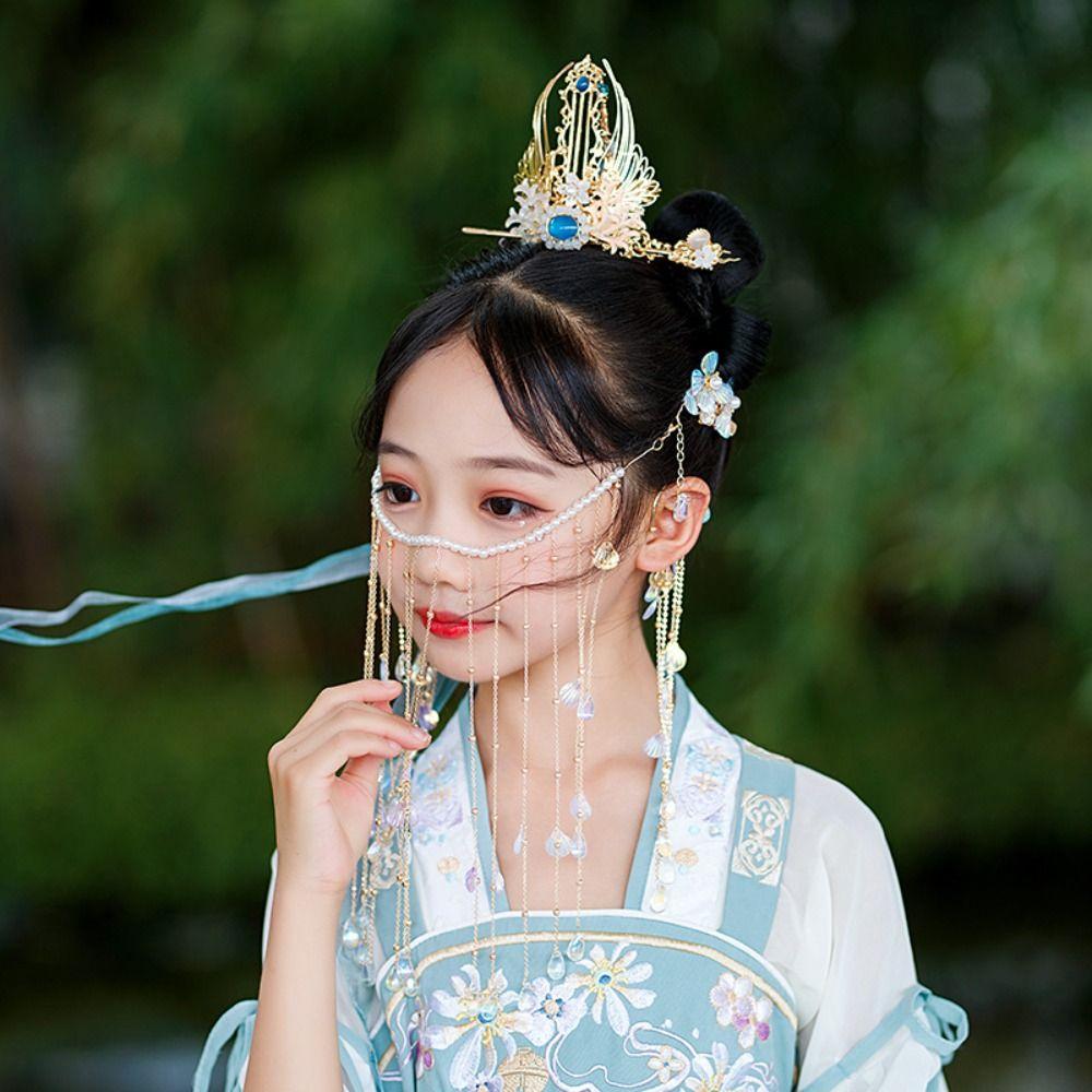 Аксессуары для волос в китайском стиле, заколка для волос в стиле ханьфу, головной убор, палочка для волос, реквизит для фотосъемки