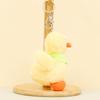Cute White Duck Plush Keychain Sweet Duck Doll Soft Bag Ornament For Couples