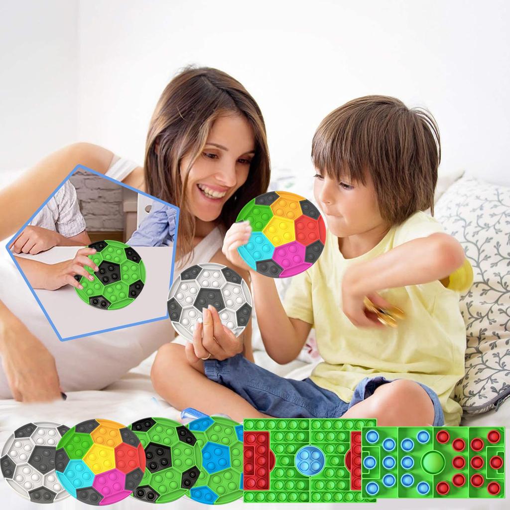 Кубок Европы Силиконовая Сенсорная Декомпрессия Настольная Головоломка Декомпрессионная Игрушка