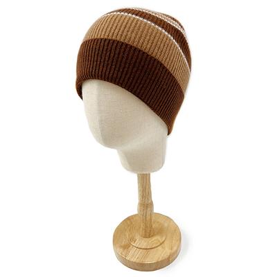 Кашемировые осенне-зимние новые мужские и женские шапки с сочетанием цветов, утолщенные для защиты ушей, вязаные шапки для большой головы