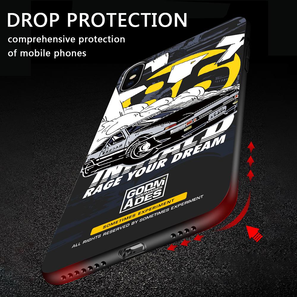 Тонкий прозрачный мягкий силиконовый чехол из ТПУ с креативным граффити-слоганом