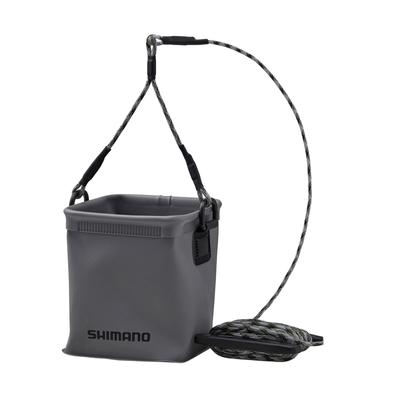 SHIMANO Карманное ведро для воды BK-002X Серое