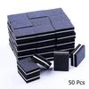10/50pcs Double-sided Mini Nail File Blocks Colorful Sponge Nail Polish Sanding Buffer Strips Polishing Manicure Tools