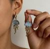 Bohemian Personalized Metal Large Lobster Earrings for Women Ladies Marine Creatures Vacation Travel Earrings Jewelry Wholesale