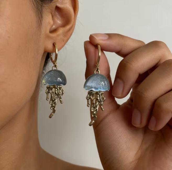 Bohemian Personalized Metal Large Lobster Earrings for Women Ladies Marine Creatures Vacation Travel Earrings Jewelry Wholesale