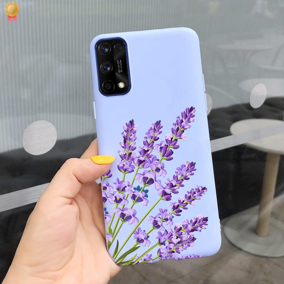 For Realme X7 Pro X7Pro Case Back Cover Soft Silicone Black Pink Funda For Oppo Realme X 7 X7 Pro X7Pro Phone Case Bumper Coque