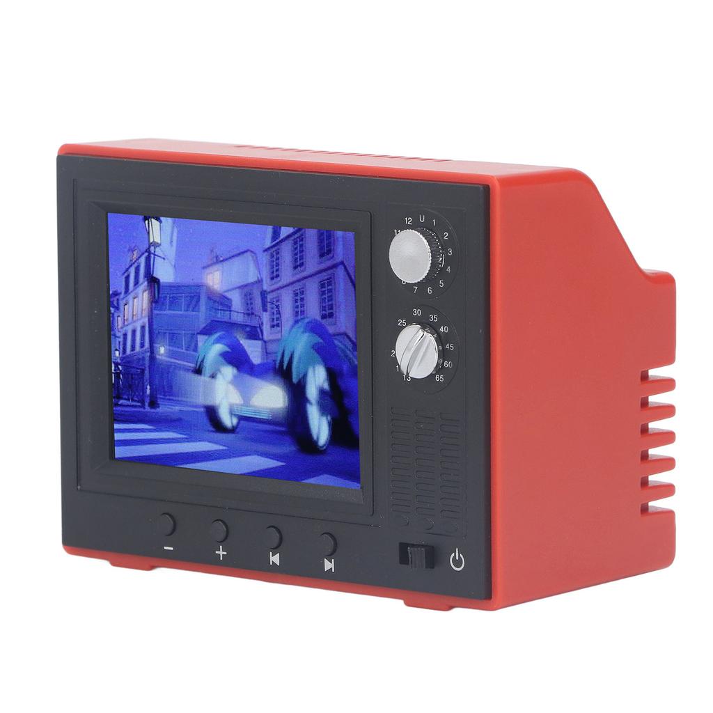 Кукольный телевизор в ретро-стиле, миниатюрный игровой телевизор, высокая имитация мебели для кукольного дома