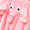 Cartoon Elephant Pattern Pajama Pants Wide Leg Design Women Men Lounge Pants Elastic Waistband Mid-Rise Pajama Bottoms