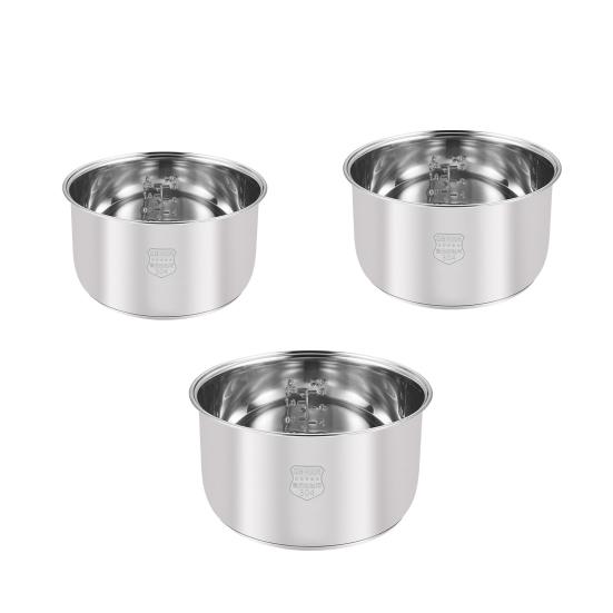 Сменная вставка для внутренней кастрюли рисоварки из нержавеющей стали с полированной поверхностью пищевого класса