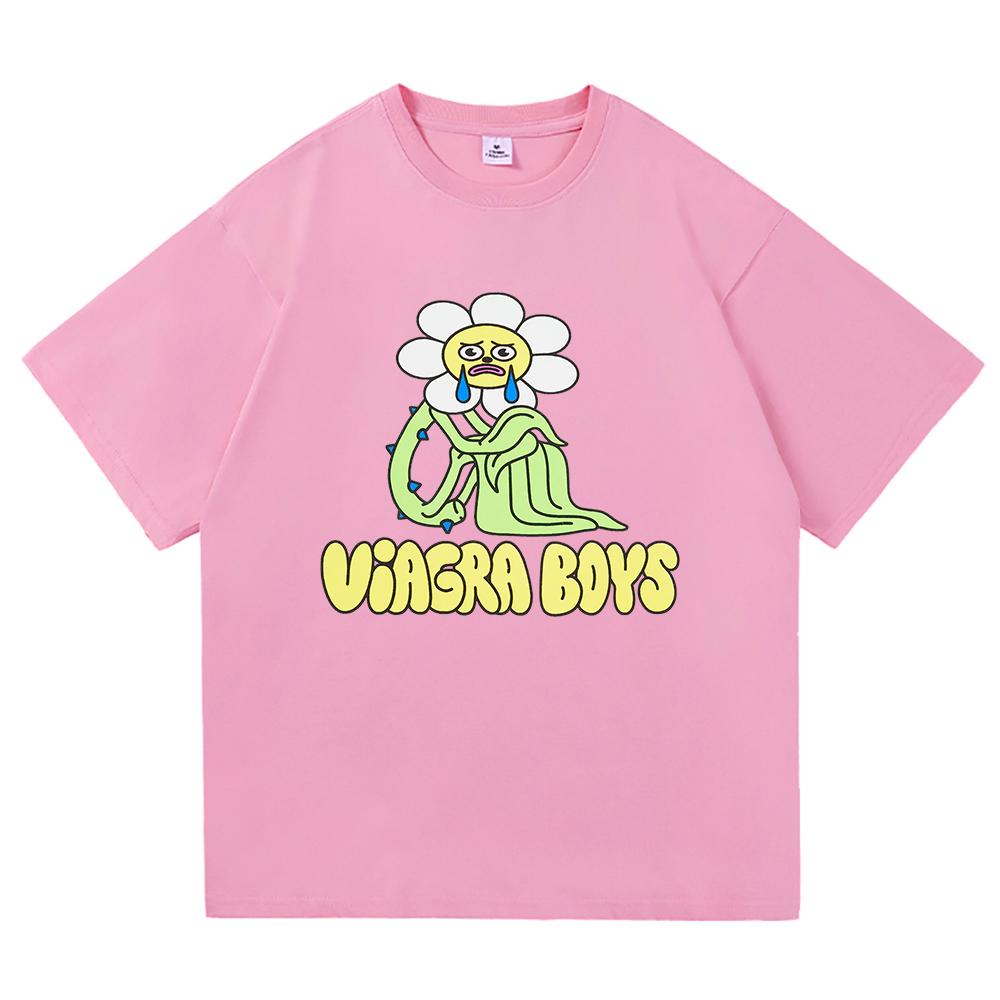 New Album Viagra Boys TShirt Viagra Boys UnisexWomen Clothing Retro Harajuku High Quality Clothes Cotton TShirts Day Gifts