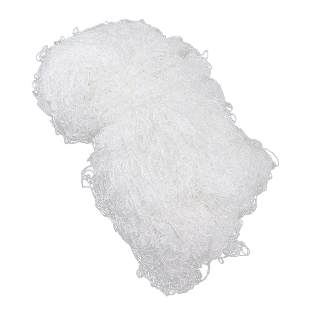 Plant Climbing Net Polyester White Reusable Trellis Netting for Beans Tomatoes Peas Pumpkin Flowers