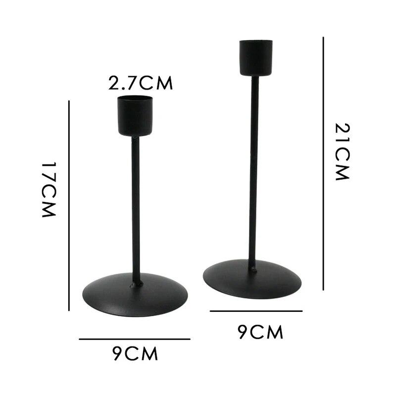Скандинавский подсвечник с одной головкой, простой железный художественный подсвечник, свадебное украшение, романтическая атмосфера, свеча, ужин, чашка со свечой