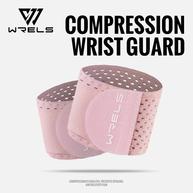 Wrels Wristband Wrapping Compression Sports Elastic Adjustable Wrist Guard Support Basketball Weight Training Wrist Wraps