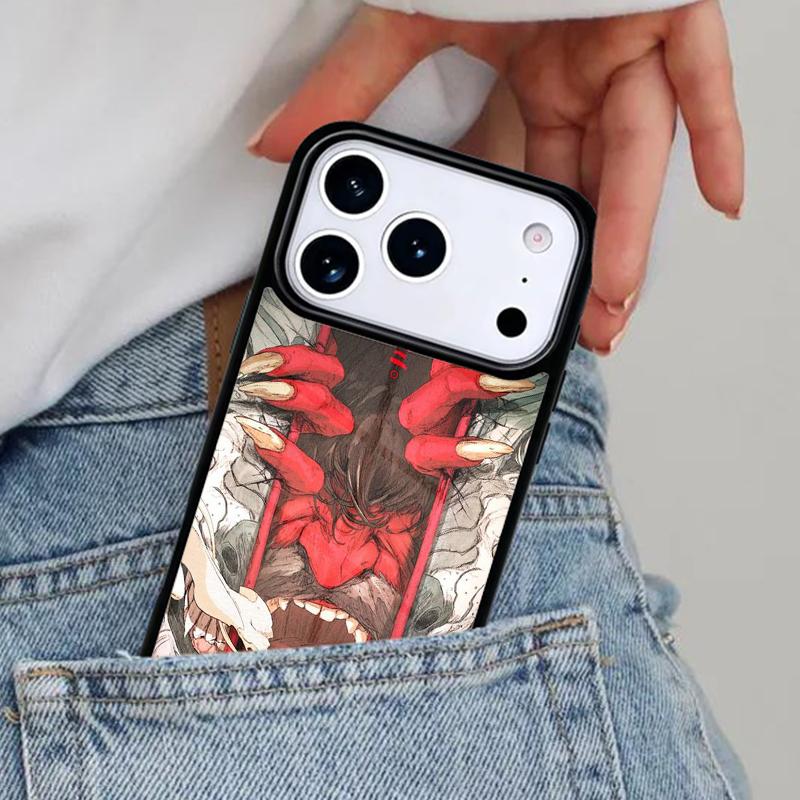 Чехол для телефона Самурайский Демон для iPhone 17ProMax 12 13 14 15 16e 17 Pro Max Plus Air Cover