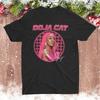 Doja Cat Розовая фирменная футболка с коротким рукавом Черная Для фанатов S4XL TUR445 Унисекс футболка