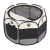 Pet Playpen Oxford Cloth Breathable Mesh Portable Foldable Dog Playpen for Indoor Outdoor Camping