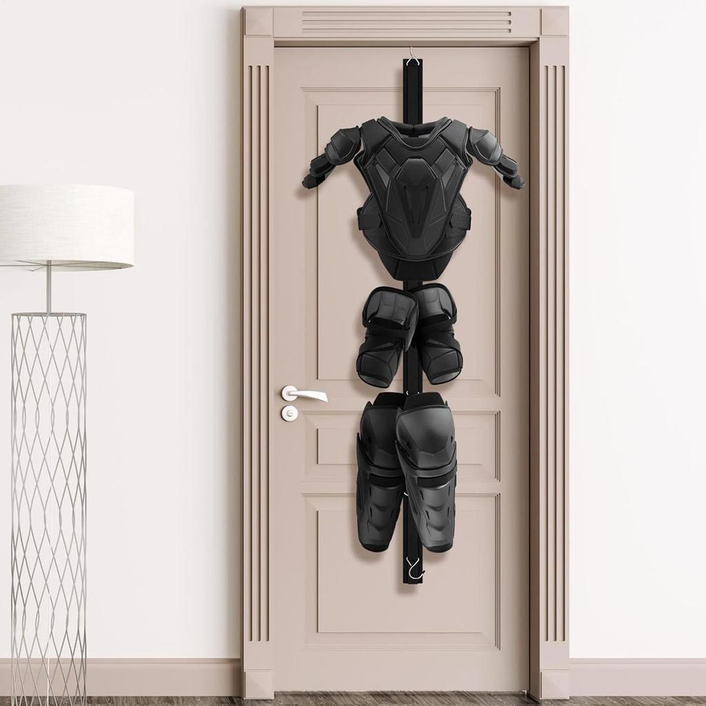 Сушилка для хоккейной экипировки Регулируемая Портативная Многоцелевая Подставка С 5 Крючками Держатель для Хоккейной Экипировки Для Тренирующихся Игроков Спорт