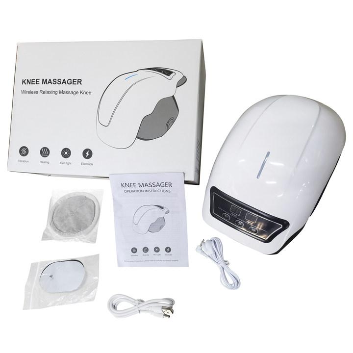 Электрический массажер для коленей с инфракрасным теплом и вибрацией для облегчения боли в коленях, скованности суставов, подарок для родителей