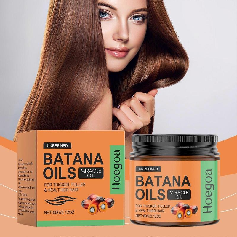 Batana Oil Hair Care Cream Moisturizing Hair Care Deep Frizzy Hair Light and Fluffy Hair Mask