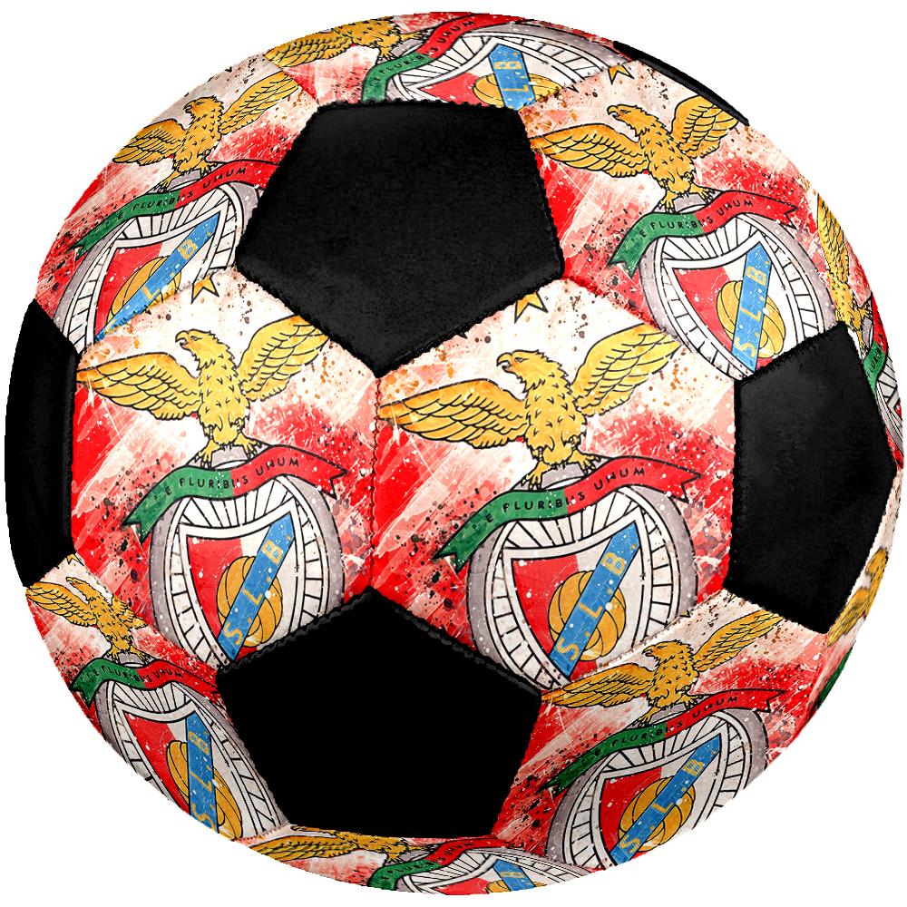 РАЗМЕР 5 S.L. Футбольный мяч Benfica Цветной Для всех возрастов Машинная строчка ПВХ Готов к соревнованиям Прочный Высокий отскок
