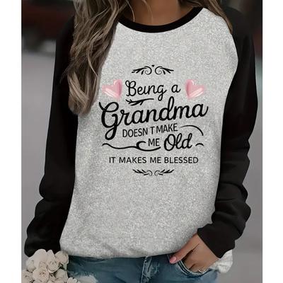 2025 Осень и Зима Женский Новый Повседневный Топ с Круглым Вырезом и Длинным Рукавом 3D Ретро Узор